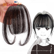 Virgin Hair Hand-made Bangs One-Clip On Hair Extension